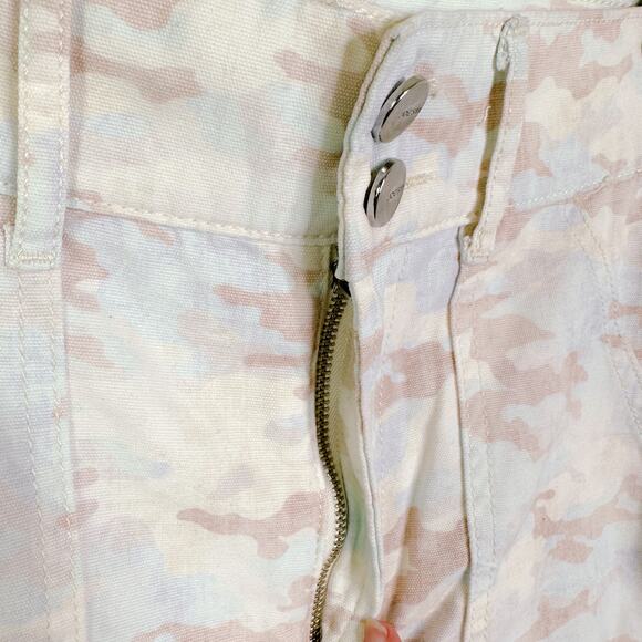 Joe’s Women's The Blake Cotton High Rise Wide Leg Cropped Pants Camo sz 26 NWT - Picture 6 of 12